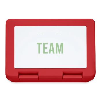 Christmas Team - Lunchbox - red - Front