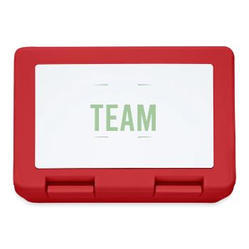 Fieldhockey Team - Brotdose - Rot - Vorne