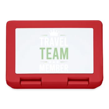 Travel Team - Brotdose - Rot - Vorne