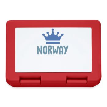 Norway 2023 Krone - Brotdose - Rot - Vorne