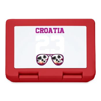 Croatia 23 Trikot 2023 - Brotdose - Rot - Vorne