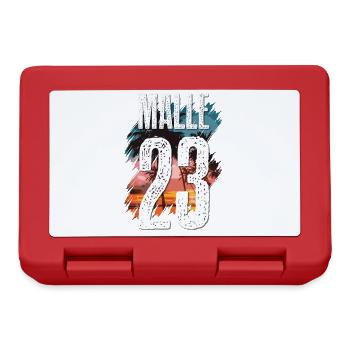 Malle 23 Trikot 2023 - Brotdose - Rot - Vorne