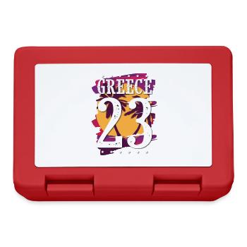 Greece 23 Trikot 2023 - Brotdose - Rot - Vorne