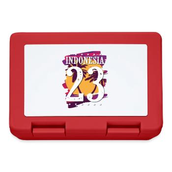 Indonesia 23 Trikot 2023 - Brotdose - Rot - Vorne