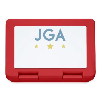 JGA 2023 Bachelor Party - Lunchbox - red - Front