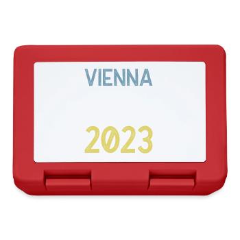 Vienna 2023 Wien Krone - Lunchbox - red - Front