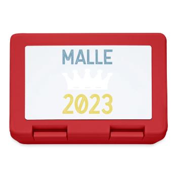 Malle 2023 Couronne - Boîte à goûter - rouge - Devant