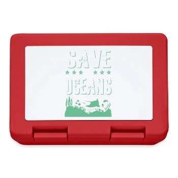 save the ocean - Brotdose - Rot - Vorne