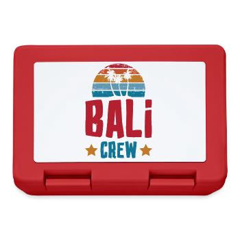 Équipage de Bali - Boîte à goûter - rouge - Devant