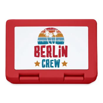 Équipage de Berlin - Boîte à goûter - rouge - Devant