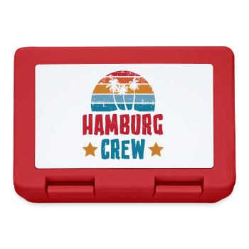 Hamburg Crew - Brotdose - Rot - Vorne