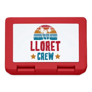 Lloret De Mar Crew - Brotdose - Rot - Vorne