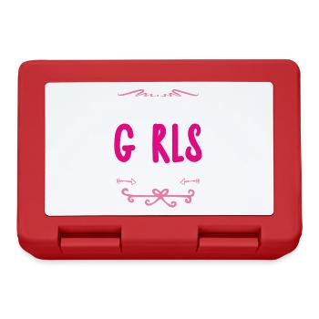 Amsterdam Girls Tour - Boîte à goûter - rouge - Devant
