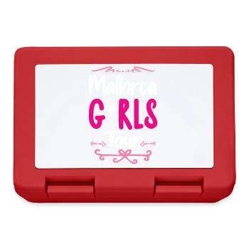 Majorque Girls Tour - Boîte à goûter - rouge - Devant