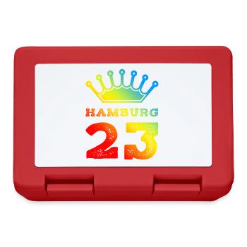 Hambourg 23 Maillot 2023 - Boîte à goûter - rouge - Devant