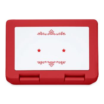 Aunt Superhero - Lunchbox - red - Front