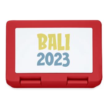 Bali 2023 - Lunchbox - red - Front