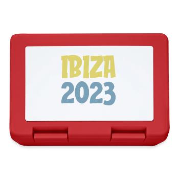 Ibiza 2023 - Brotdose - Rot - Vorne