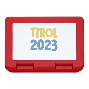 Tyrol 2023 - Boîte à goûter - rouge - Devant