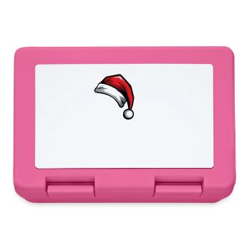 76 Zahl Weihnachten - Brotdose - Pink - Vorne