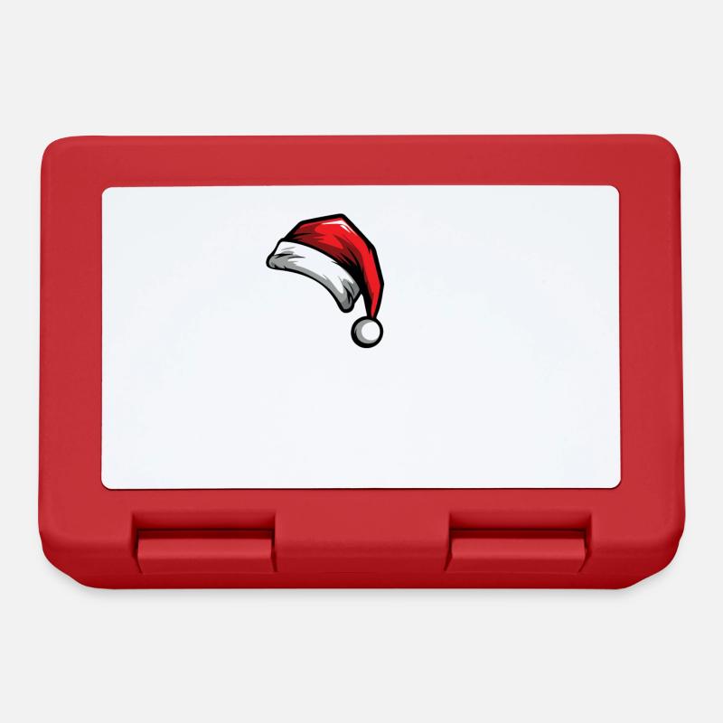 74 Numéro Noël - Boîte à goûter - rouge