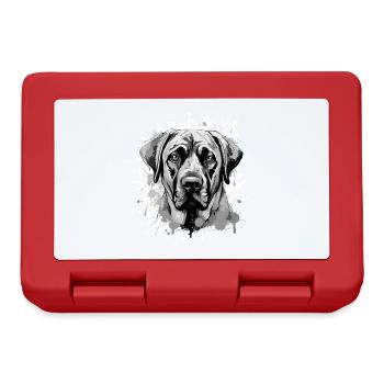 Kangal Dog Head Portrait Animal - Lunchbox - red - Front