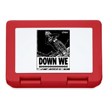 Downhill mountain bike - Lunchbox - red - Front