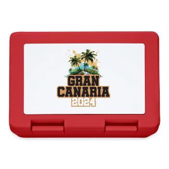 Gran Canaria 2024 Travel Holidays - Lunchbox - red - Front