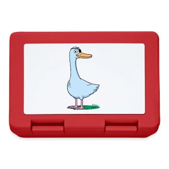 The One-Eyed Goose - Lunchbox - red - Front