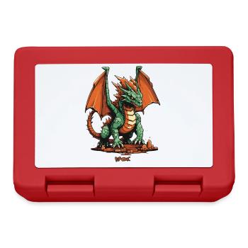 Toy Dragon - Lunchbox - red - Front