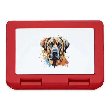 Kangal chien Pop Art tête - Boîte à goûter - rouge - Devant