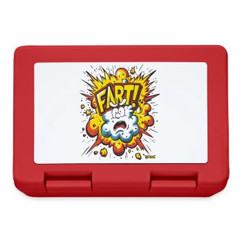 Super Dessin Animé Pet Bang - Boîte à goûter - rouge - Devant