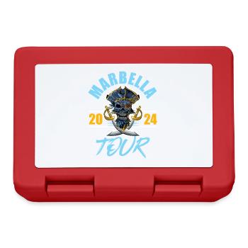 Marbella 2024 Skeleton - Lunchbox - red - Front