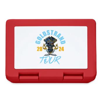 Golden Sands 2024 Skeleton - Lunchbox - red - Front