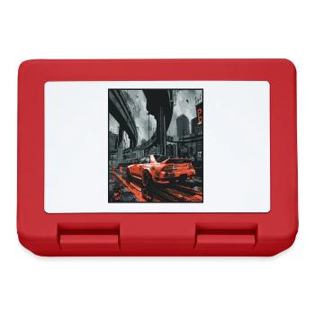 JDM Anime Japonais Super Voiture De Sport Drift Voiture - Boîte à goûter - rouge - Devant
