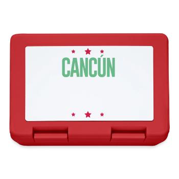 Cancun 2024 Mexico - Brotdose - Rot - Vorne