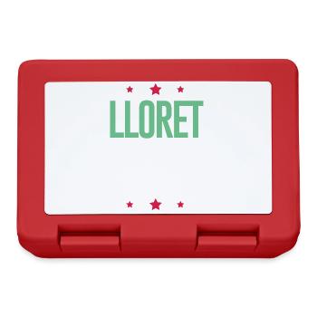 Jours fériés Lloret De Mar 2024 - Boîte à goûter - rouge - Devant