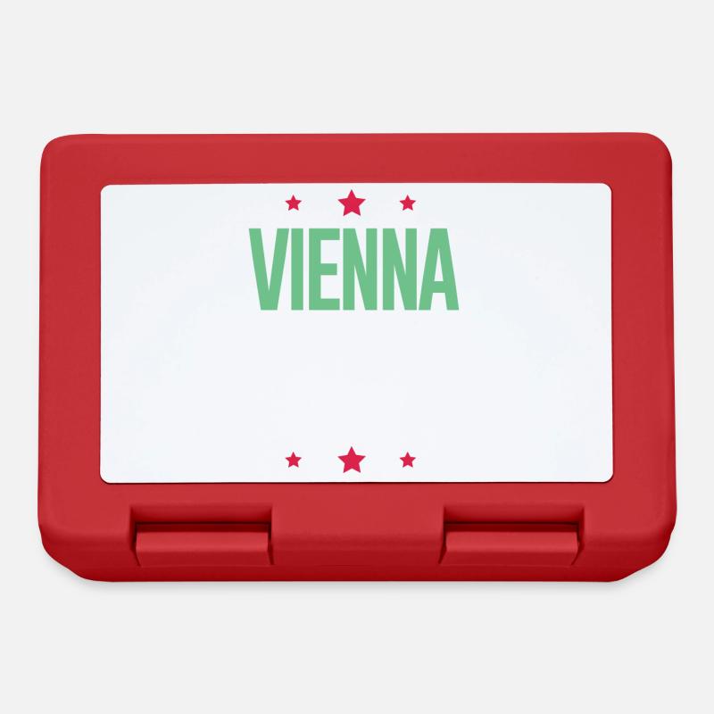 Vienna 2024 Vienna Holidays - Lunchbox - red