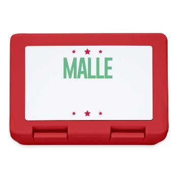 Malle 2024 Holiday - Lunchbox - red - Front