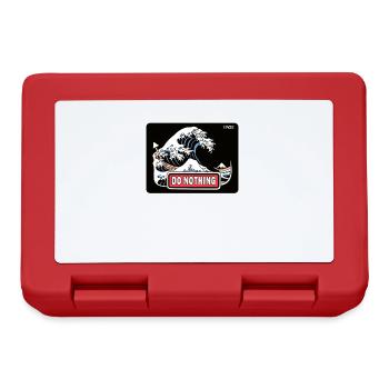 Don't do anything - Lunchbox - red - Front