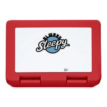 ALWAYS TIRED - Lunchbox - red - Front