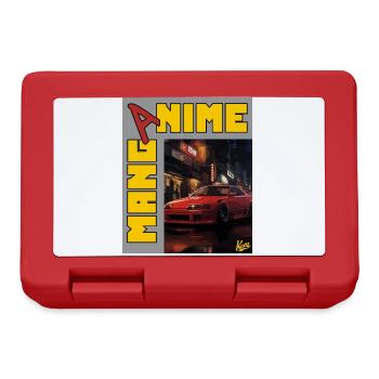 Anime Manga JDM Street Racing Car - Boîte à goûter - rouge - Devant