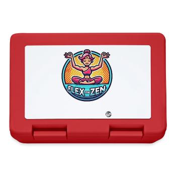 Flexe the Zen, Yoga - Lunchbox - red - Front