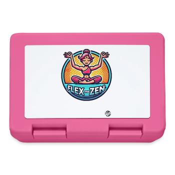 Flexe das Zen, Yoga - Brotdose - Pink - Vorne