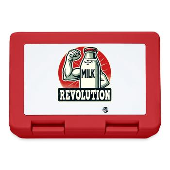 Milch-Revolution - Brotdose - Rot - Vorne