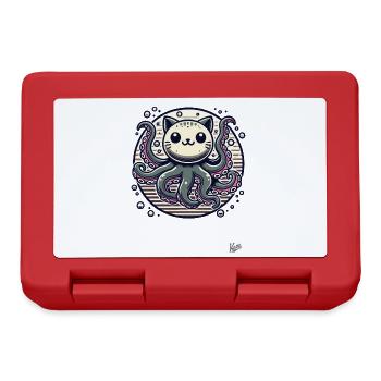 Octopus Octopus Cat - Lunchbox - red - Front