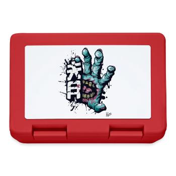 Die Hand des Horrors - Brotdose - Rot - Vorne