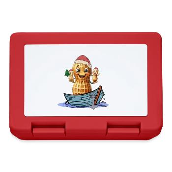 Peanut Seafarer Santa Claus Ahoy - Lunchbox - red - Front
