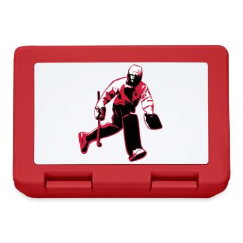 Feldhockey-Torwart - Brotdose - Rot - Vorne