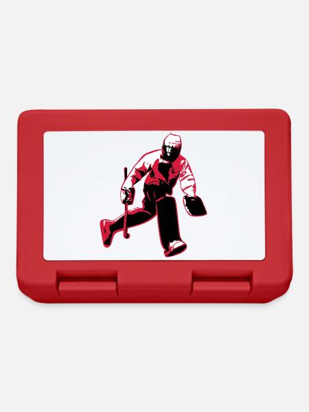 Field hockey goalkeeper - Lunchbox - red